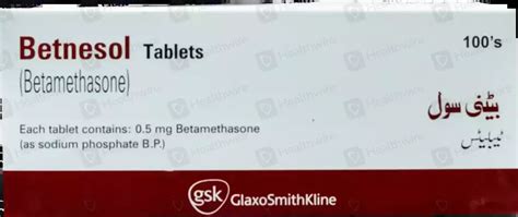 Betnesol Tablet: View Uses, Side Effects, Price and .